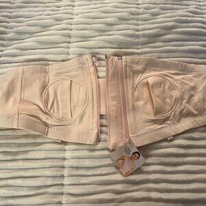 NWT Lansinoh Hand-Free Wireless Pumping Nursing Bra | XS-L | Light Pink